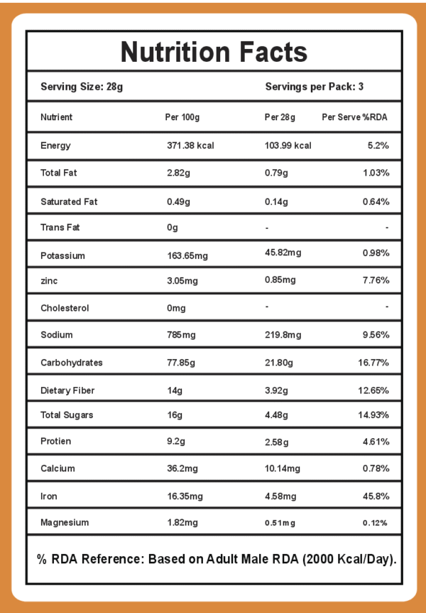 Gurvaanie Roasted and Flavoured Makhana | Peri Peri Makhana | Healthy snack | Namkeen Snacks & Puffed Snacks | Cholesterol Free | Gluten Free | Rich In Protein & Fiber – 90g - Image 4