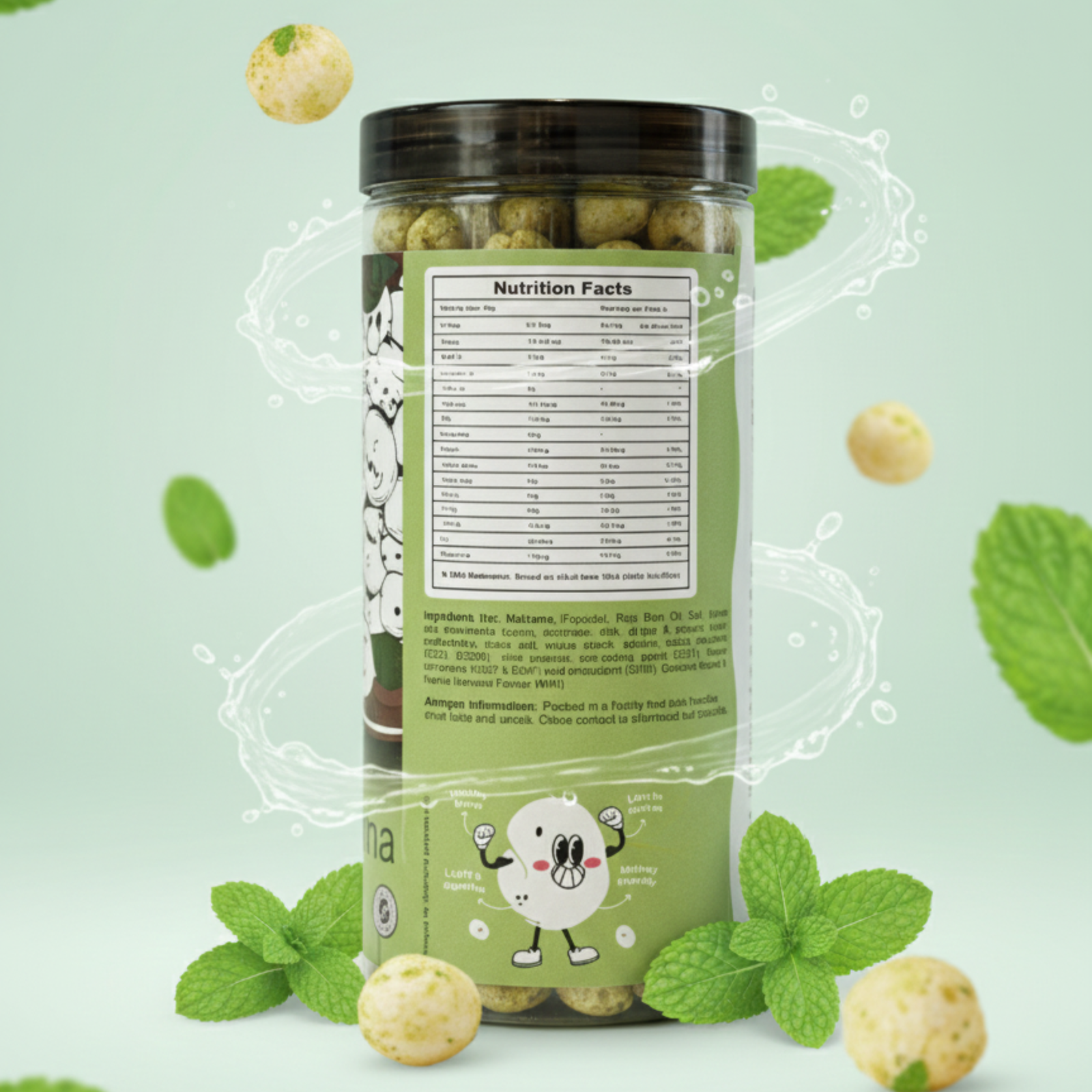 Pudina Makhana Packet Jar