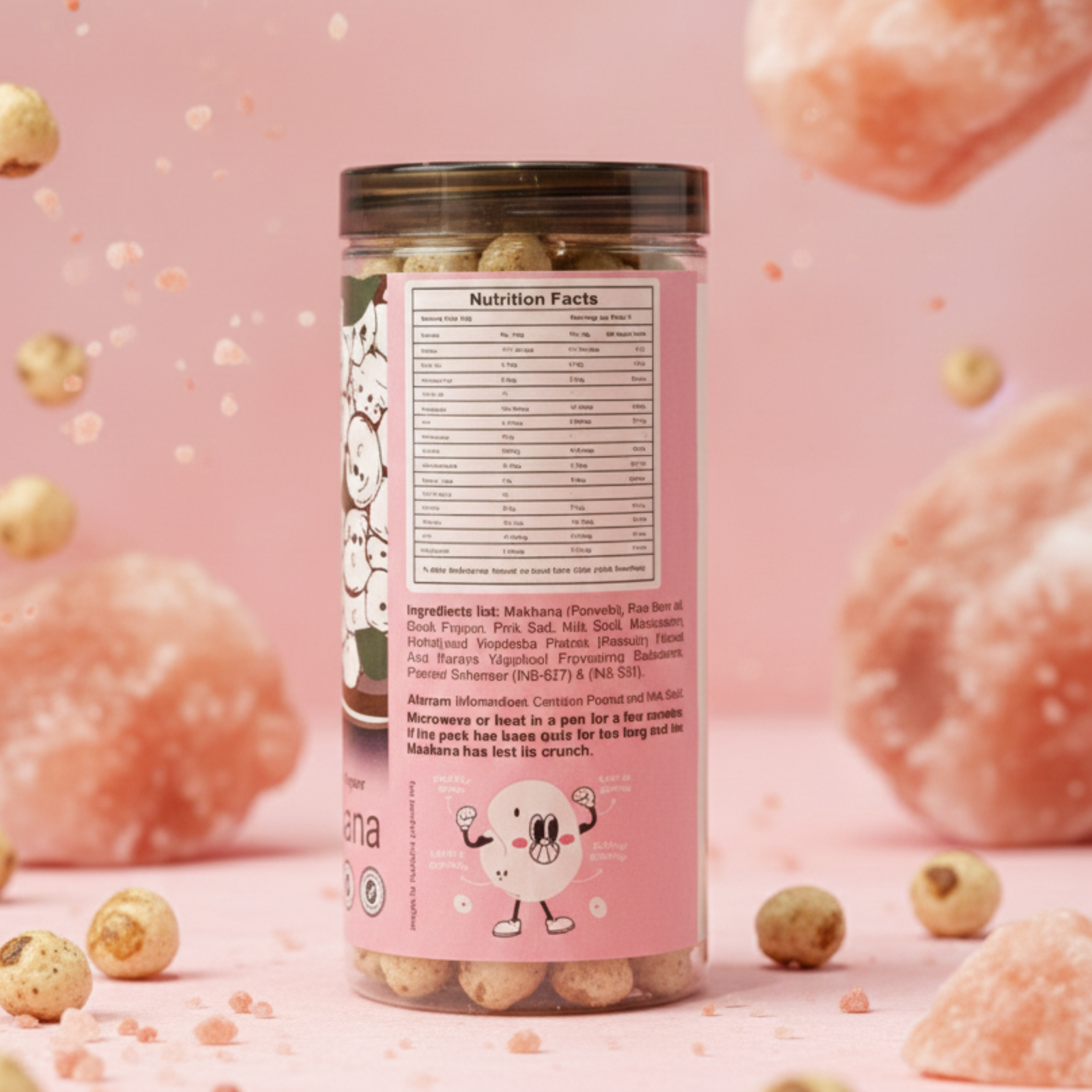 salt and pepper roasted flavored Makhana