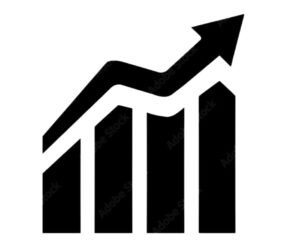 Sales and profit margin growth chart showing how supermarkets boost profits with premium healthy snacks like makhana.