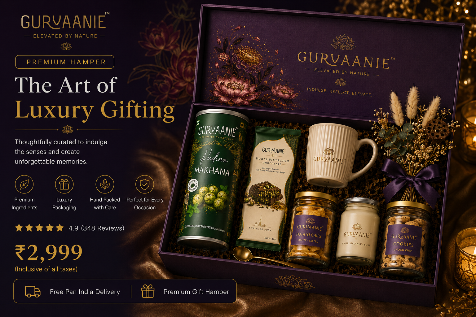 The premium diwali hamper for corporate gifting